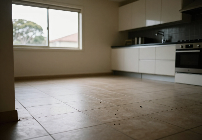 Clean, cockroach-free kitchen in Wetherill Park after treatment