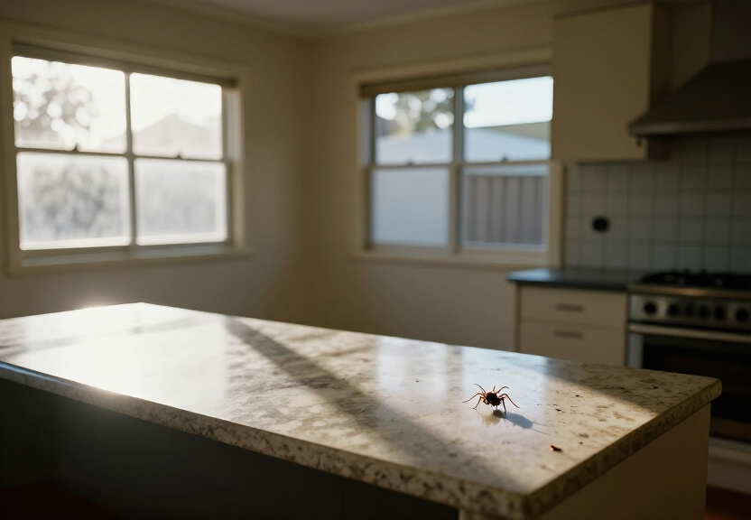 Termite damage in a Wetherill Park home before treatment